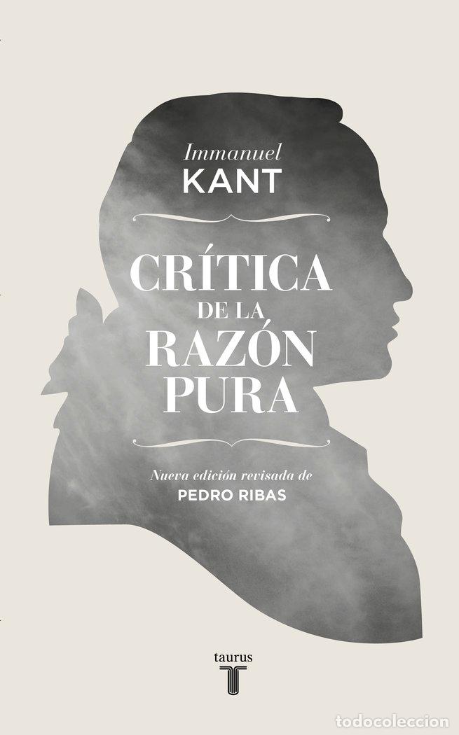 Libros: CRITICA DE LA RAZON PURA - KANT, IMMANUEL