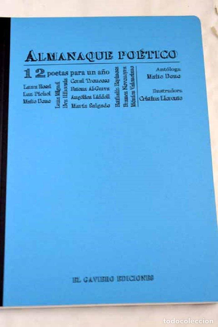 B&uuml;cher: ALMANAQUE PO&Eacute;TICO - VV., AA.