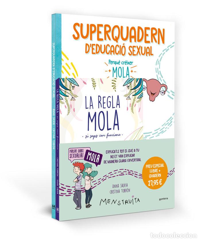 Libri: PACK APREN AMB MENSTRUITA LA REGLA MOLA Y SUPERQUADERN DEDU - ANNA SALVIA