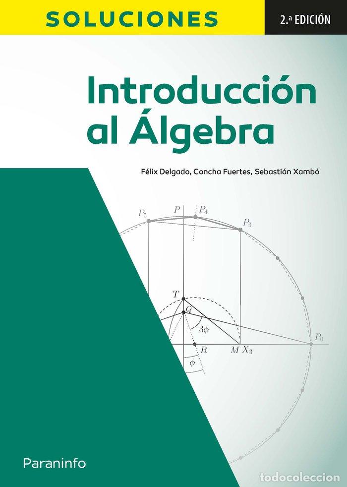 books: INTRODUCCION AL ALGEBRA 2&ordf; EDICION: SOLUCIONES - DELGADO DE LA MATA, FELIX
