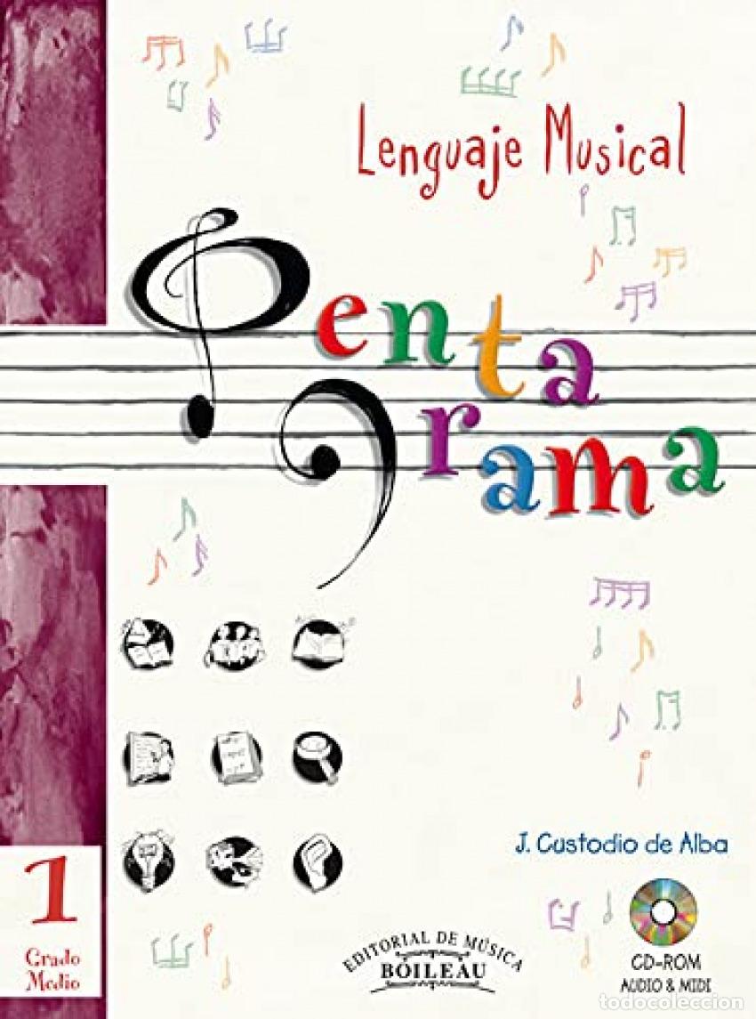 Livros: LENGUAJE MUSICAL PENTAGRAMA 1 - Custodio De Alba, J