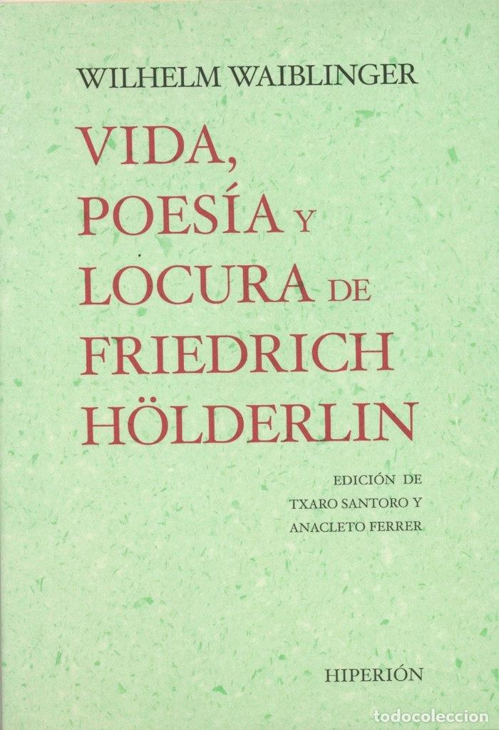 Libros: VIDA POESIA Y LOCURA DEFRIEDRICH HOLDERLIN - WAIBLINGER WILHELM