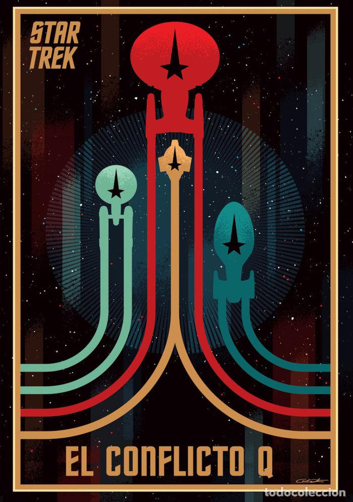 books: STAR TREK EL CONFLICTO Q - TIPTON, SCOTT