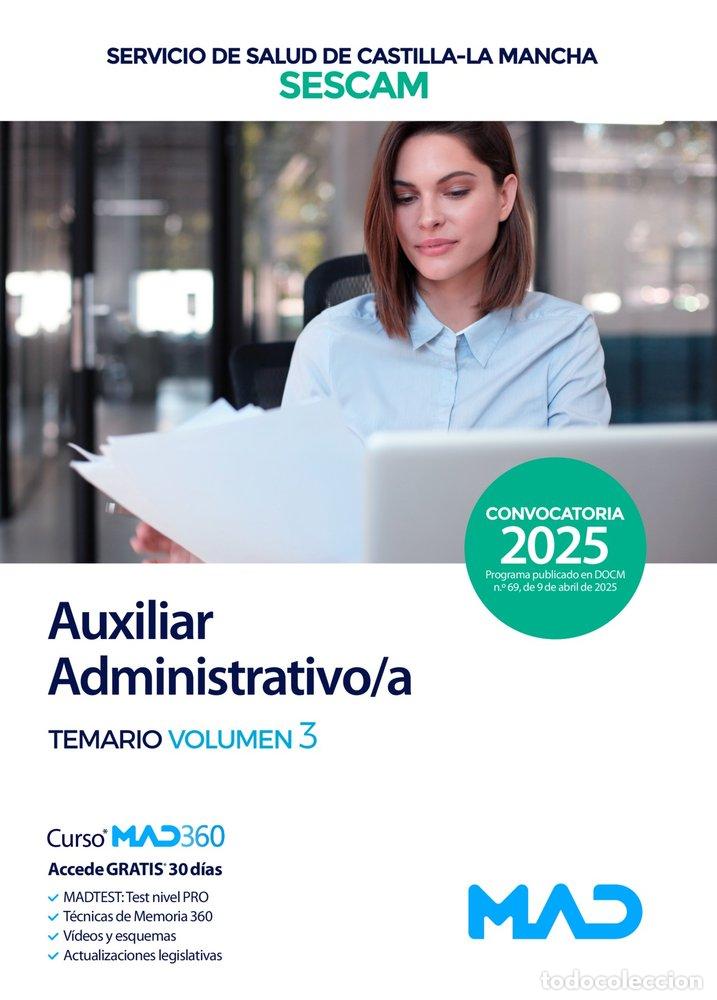 B&uuml;cher: TEMARIO VOLUMEN 3 GRUPO AUXILIAR DE LA FUNCION ADMINISTRATI - VV.AA.