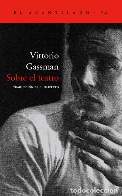 Livros: SOBRE EL TEATRO - GASSMAN, VITTORIO