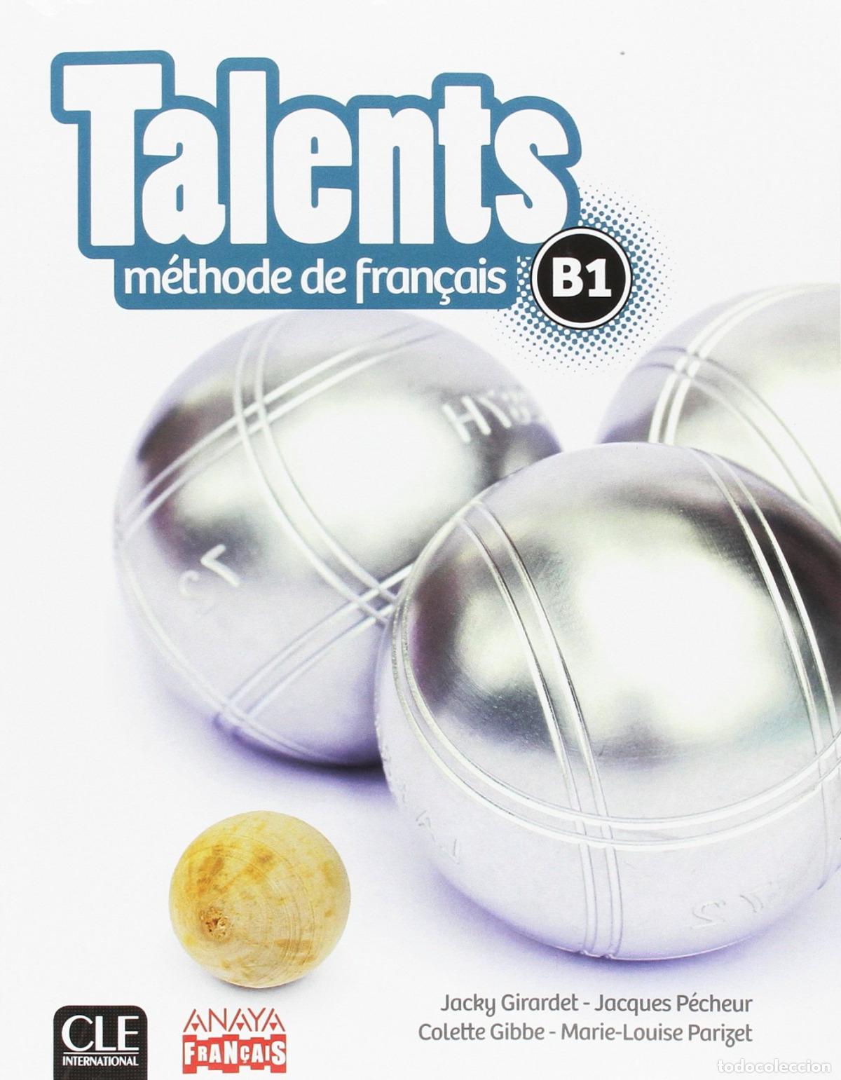 Libros: TALENTS LIVRE DE L&acute;ELEVE B1. - Varios autores
