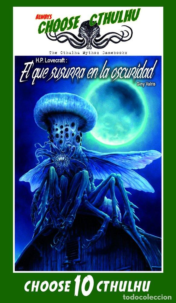 Libri: CHOOSE CTHULHU 10 EL QUE SUSURRA EN LA OSCURIDAD - EDWARD T RIKER