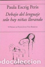 Livros: DEBAJO DEL LENGUAJE SOLO HAY NI&Ntilde;AS LLORANDO - SCRIG, PAULA