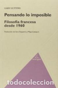 B&uuml;cher: PENSANDO LO IMPOSIBLE - GUTTING, GARY