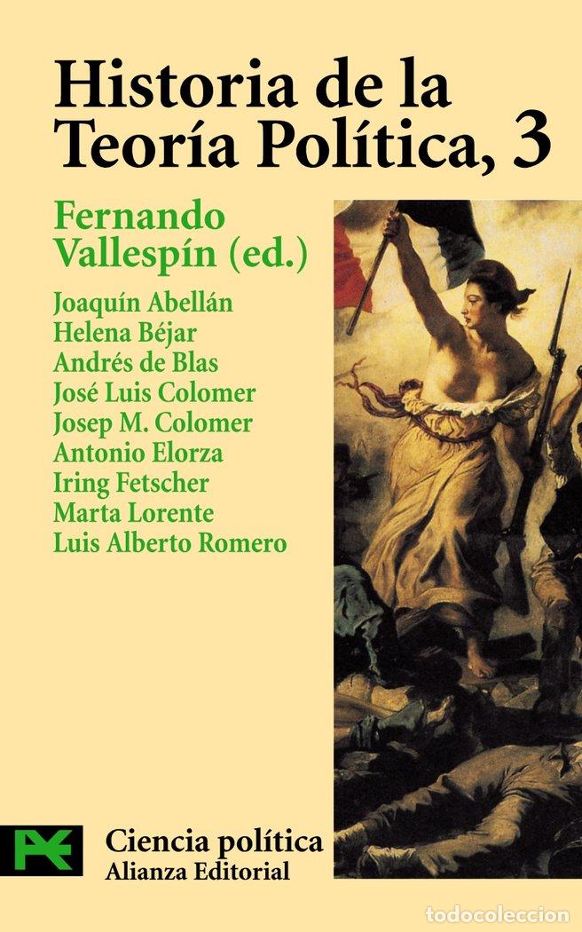 Libri: HA.DE LA TEORIA POLITICA 3 AB - VALLESPIN, FERNANDO