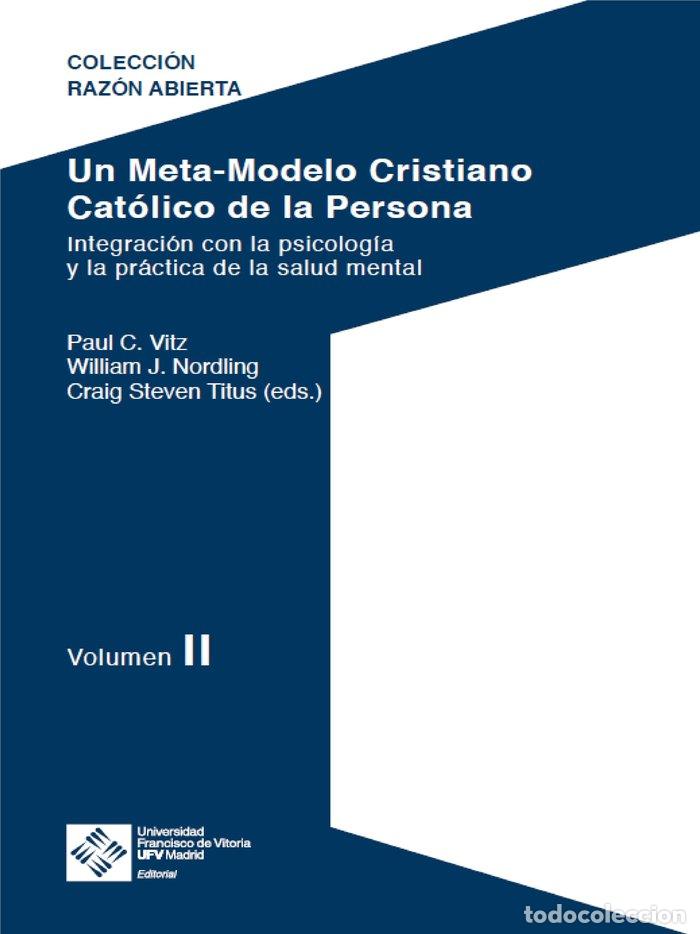 books: UN META MODELO CRISTIANO CATOLICO DE LA PE - VITZ, PAUL CLAYTON