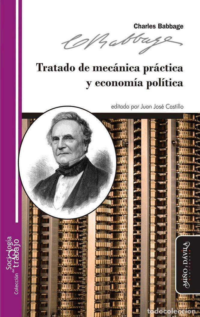 Libros: TRATADO DE MECANICA PRACTICA Y ECONOMIA POLITICA - BABBAGE, CHARLES