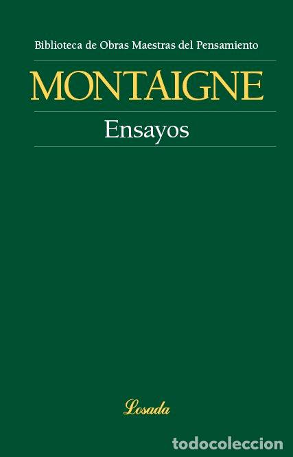 Libros: ENSAYOS MONTAIGNE - MONTAIGNE, MICHEL DE