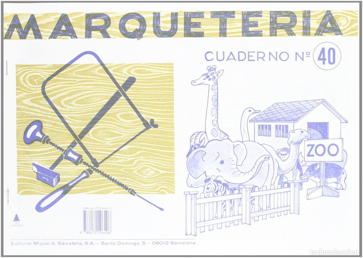books: MARQUETERIA 40 - Salvatella, Editorial