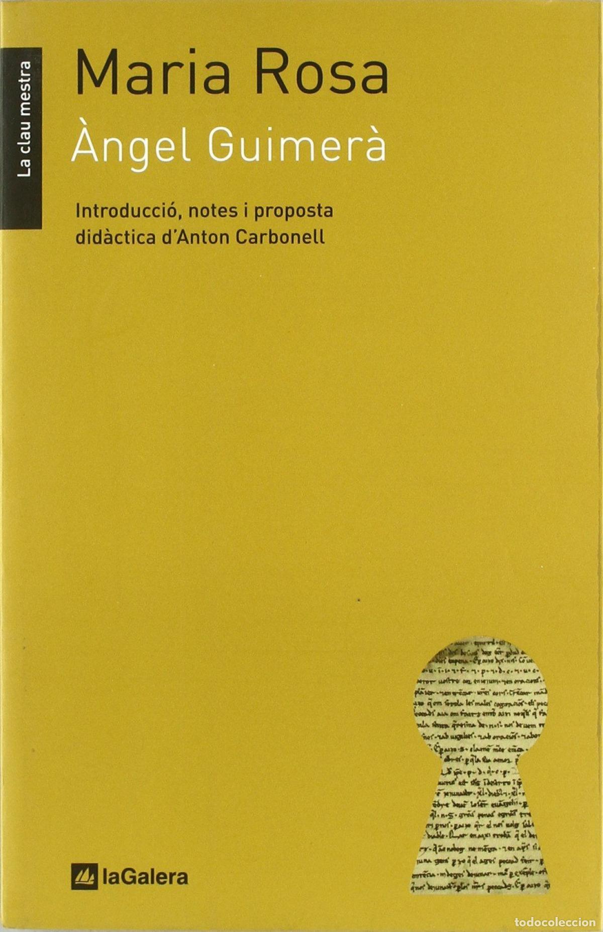 Livres: MARIA ROSA - Guimer&agrave;, &Agrave;ngel