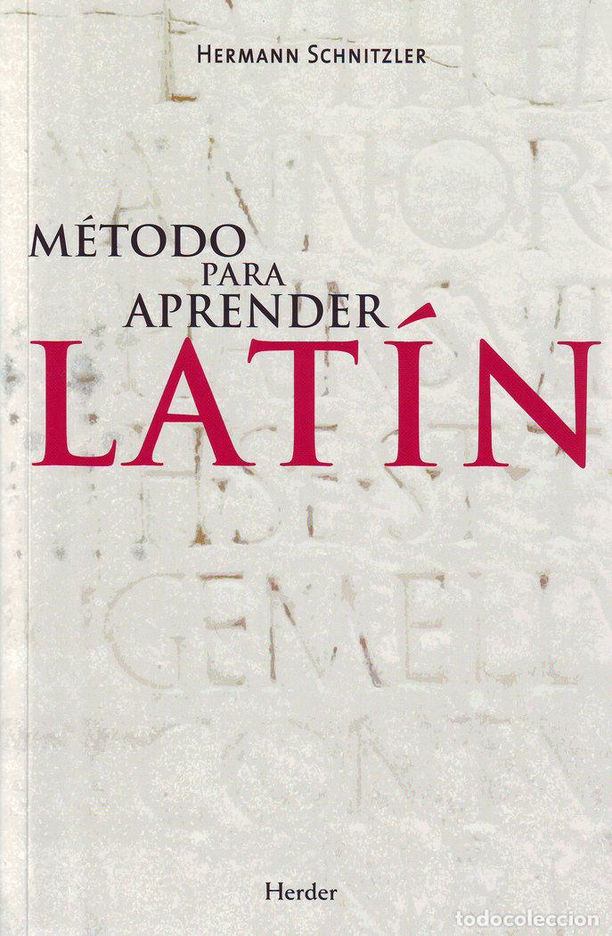 Libros: METODO PARA APRENDER LATIN - AA.VV