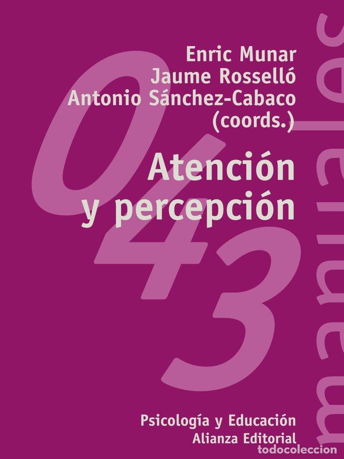 Libros: ATENCION Y PERCEPCION - ROSELLO, JAUME