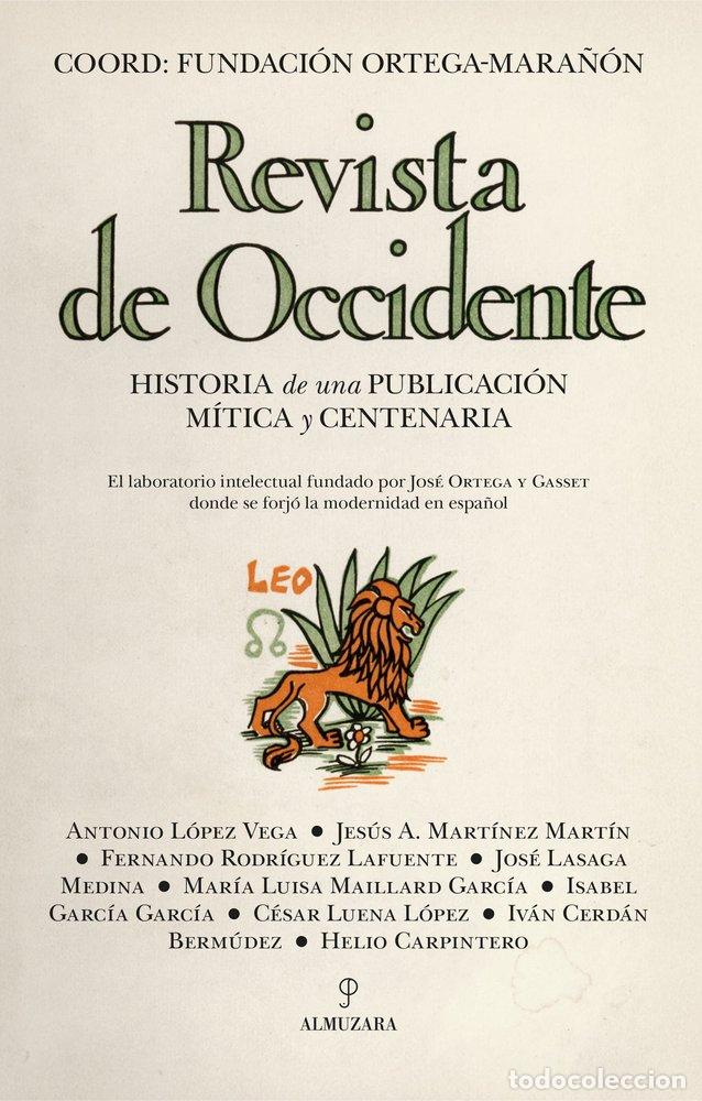 books: REVISTA DE OCCIDENTE - CEOE FUNDACION ORTEGA-MARA&Ntilde;ON