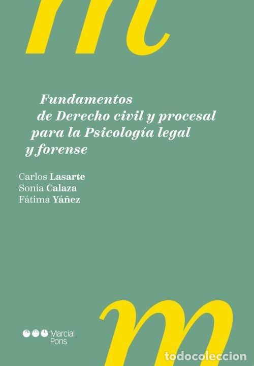 books: FUNDAMENTOS DE DERECHO CIVIL Y PROCESAL PARA LA PSICOLOGIA - CARLOS LASARTE