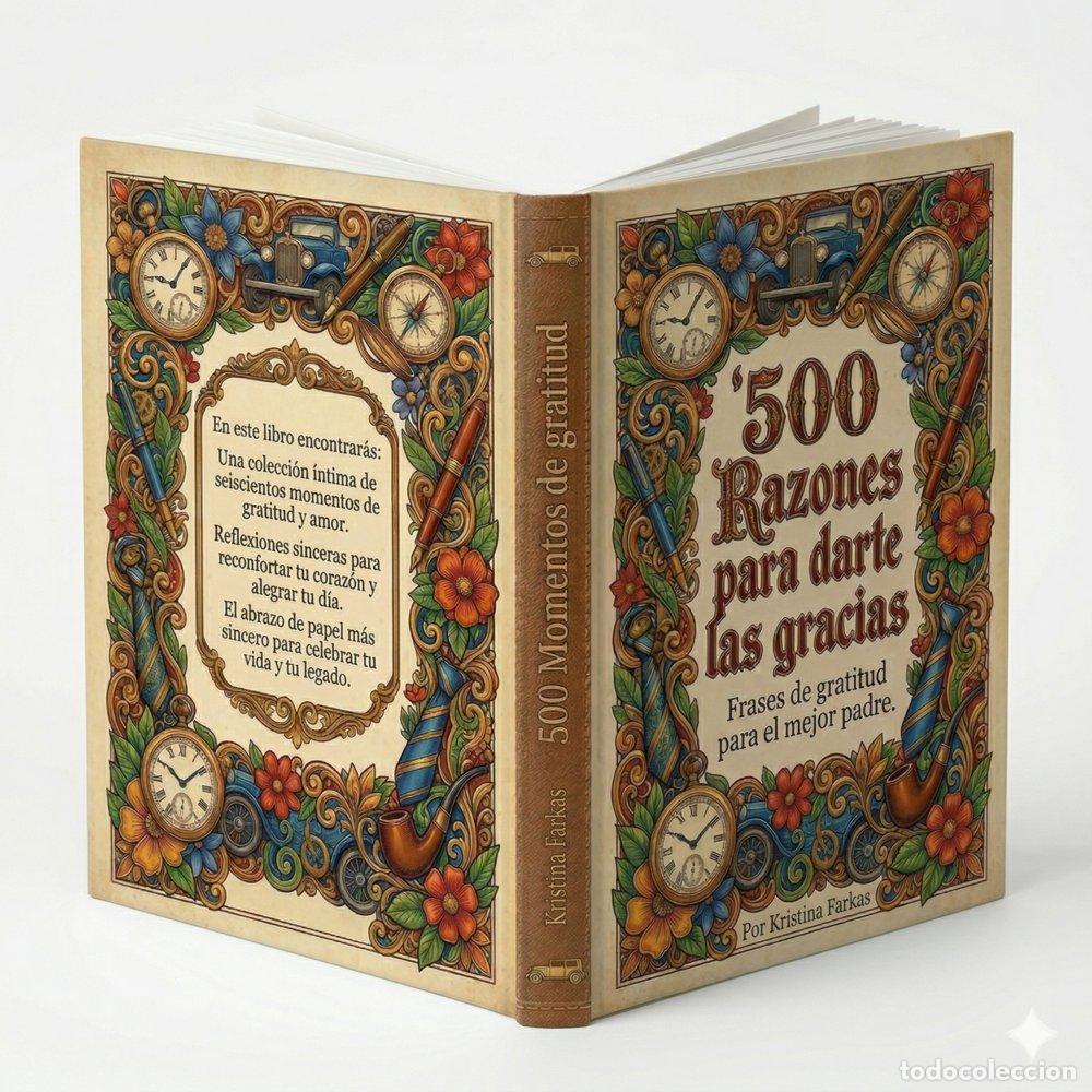 Livros: 500 RAZONES PARA DARTE LAS GRACIAS PAPA - FARKAS, KRISTINA