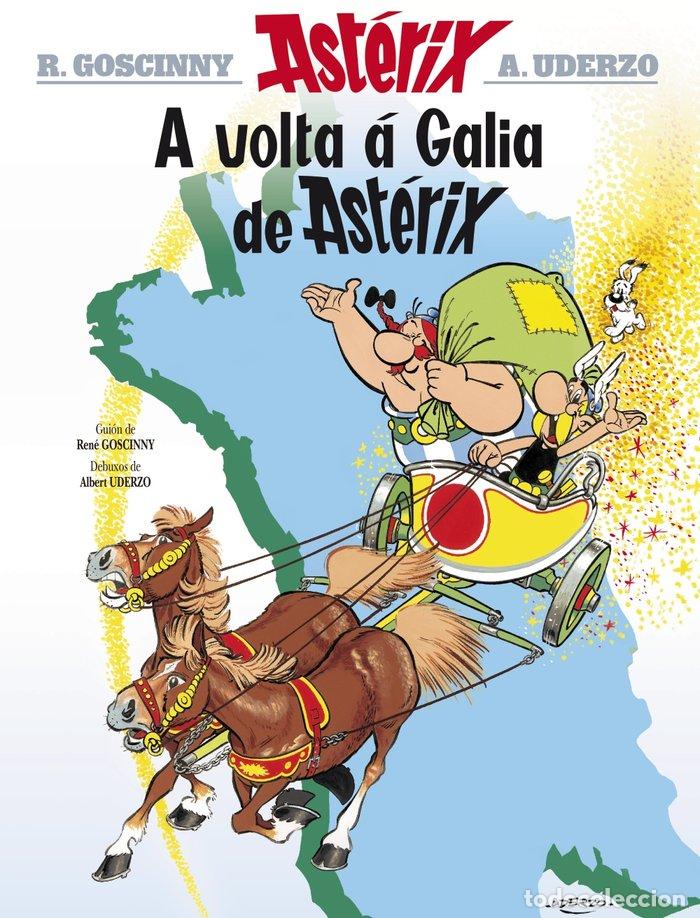 books: A VOLTA A GALIA DE ASTERIX - GOSCINNY, RENE
