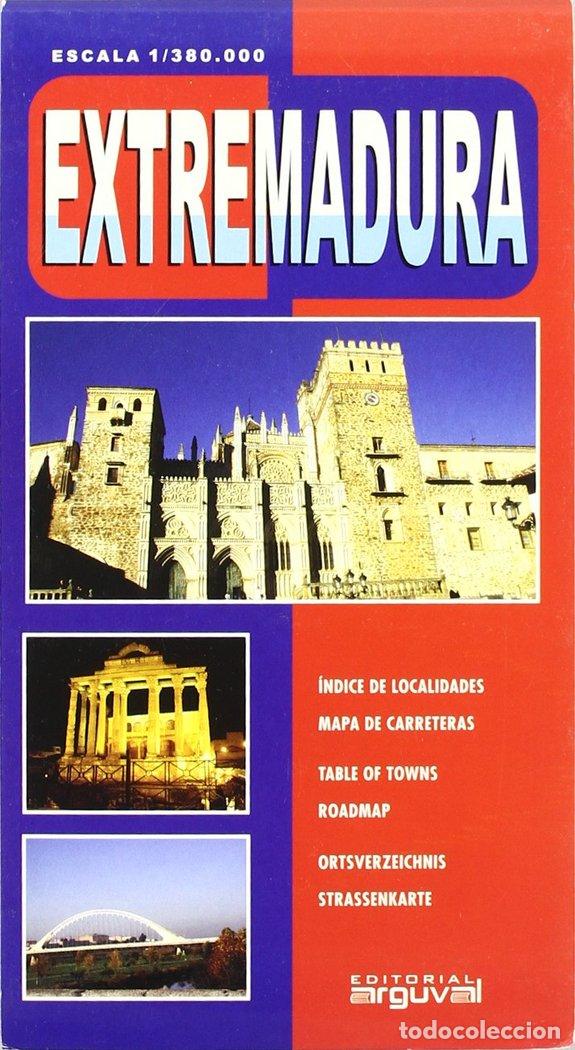 Livres: MAPA DE EXTREMADURA - AA.VV