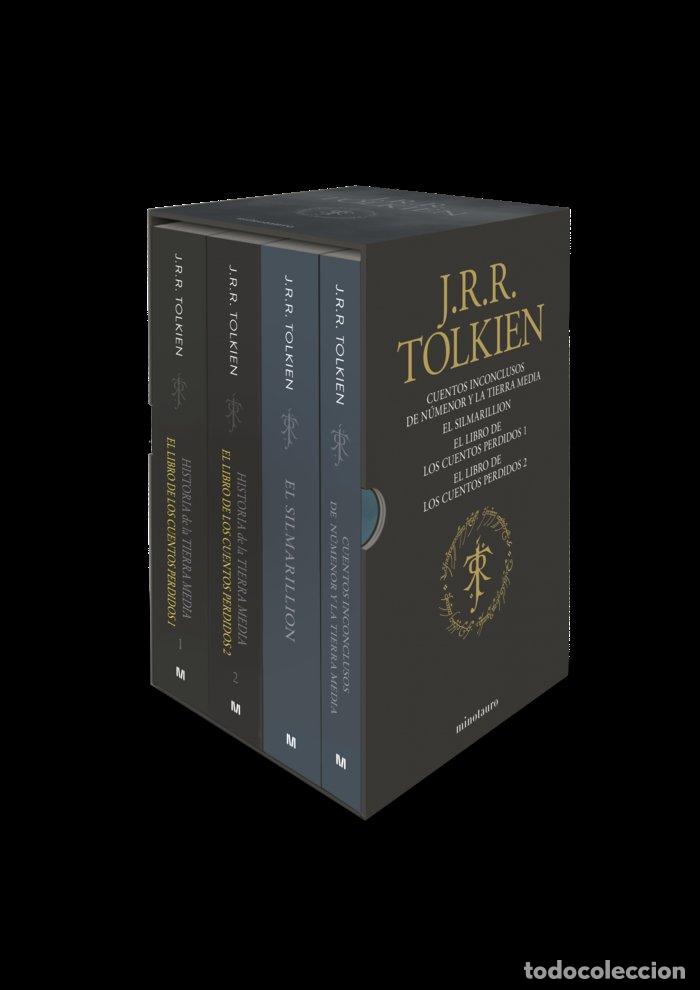 Libros: ESTUCHE TOLKIEN 2 SILMARILLION CUENTOS INCONCLUSOS H&ordf; TIE - TOLKIEN, J. R. R.