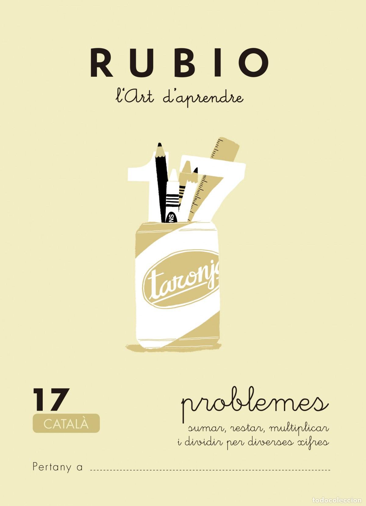 Livres: RUBIO L'ART D'APRENDRE. PROBLEMES 17 - Rubio Polo, Enrique