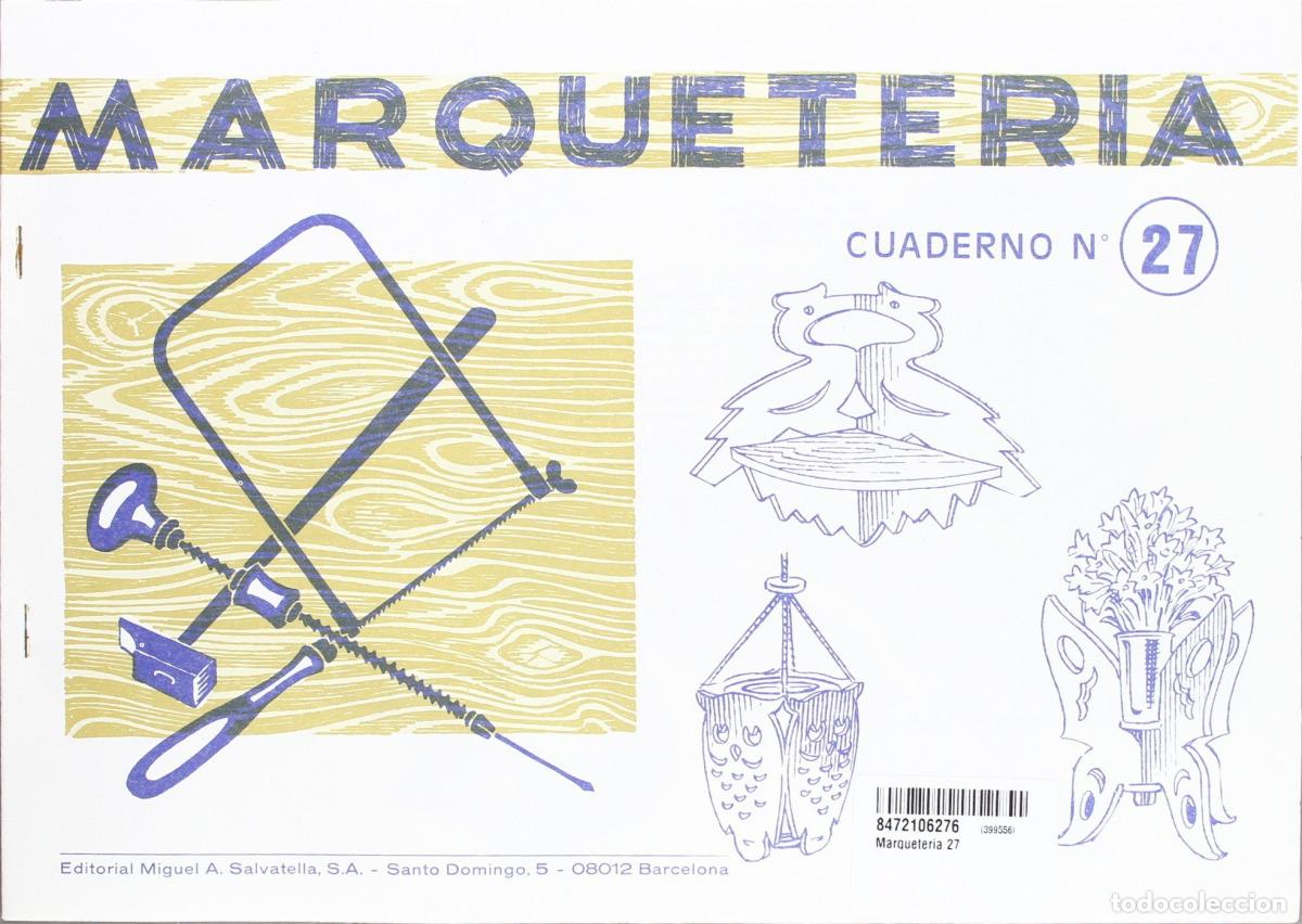 Libri: MARQUETERIA 27 - Salvatella, Editorial