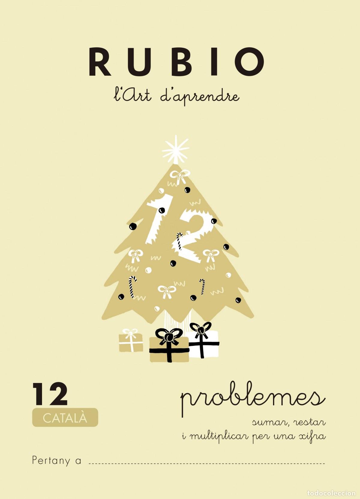 Libros: RUBIO L'ART D'APRENDRE. PROBLEMES 12 - Rubio Polo, Enrique