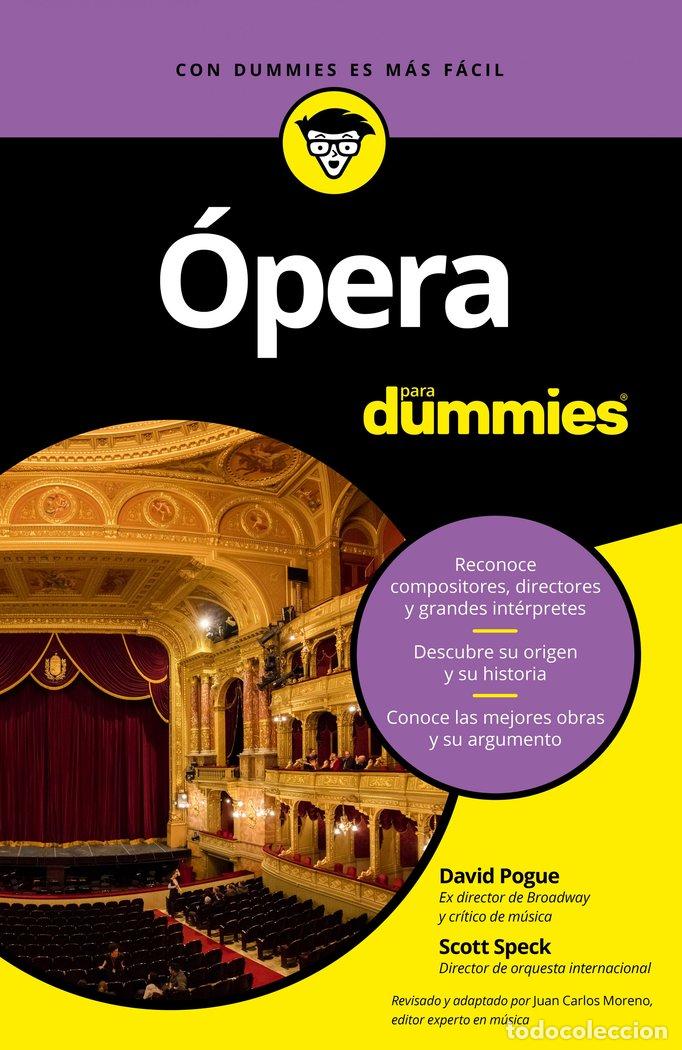 Livres: OPERA PARA DUMMIES - SPECK, SCOTT