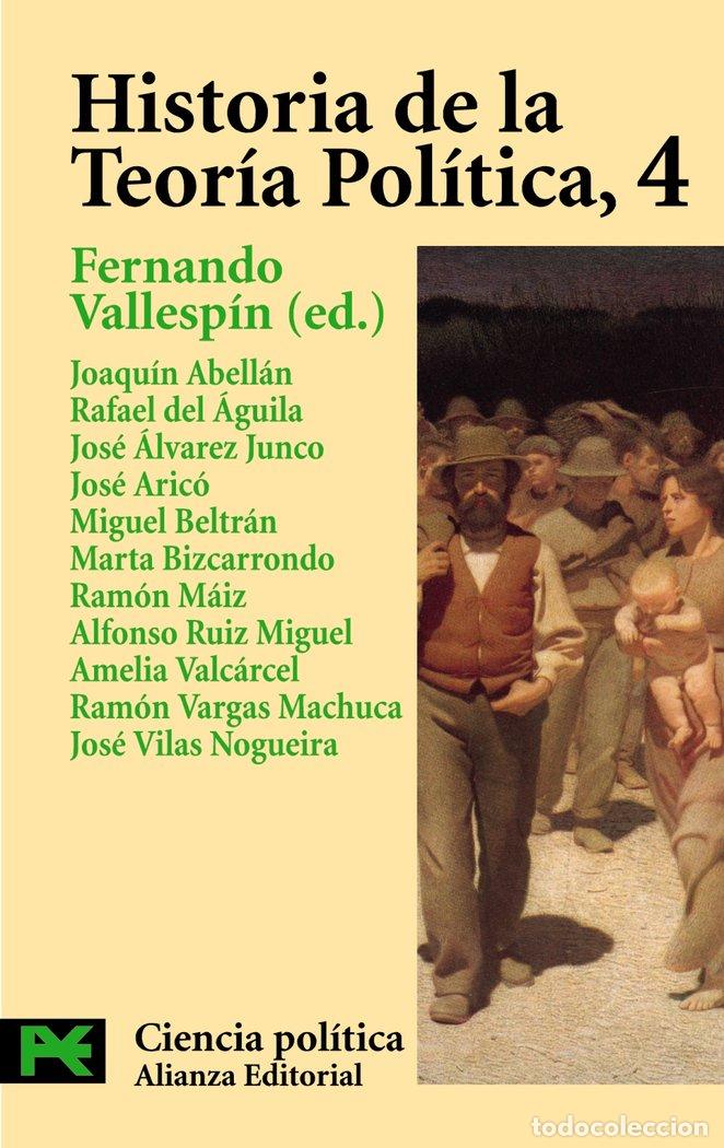 Libros: HA.DE LA TEORIA POLITICA 4 AB - VALLESPIN, FERNANDO