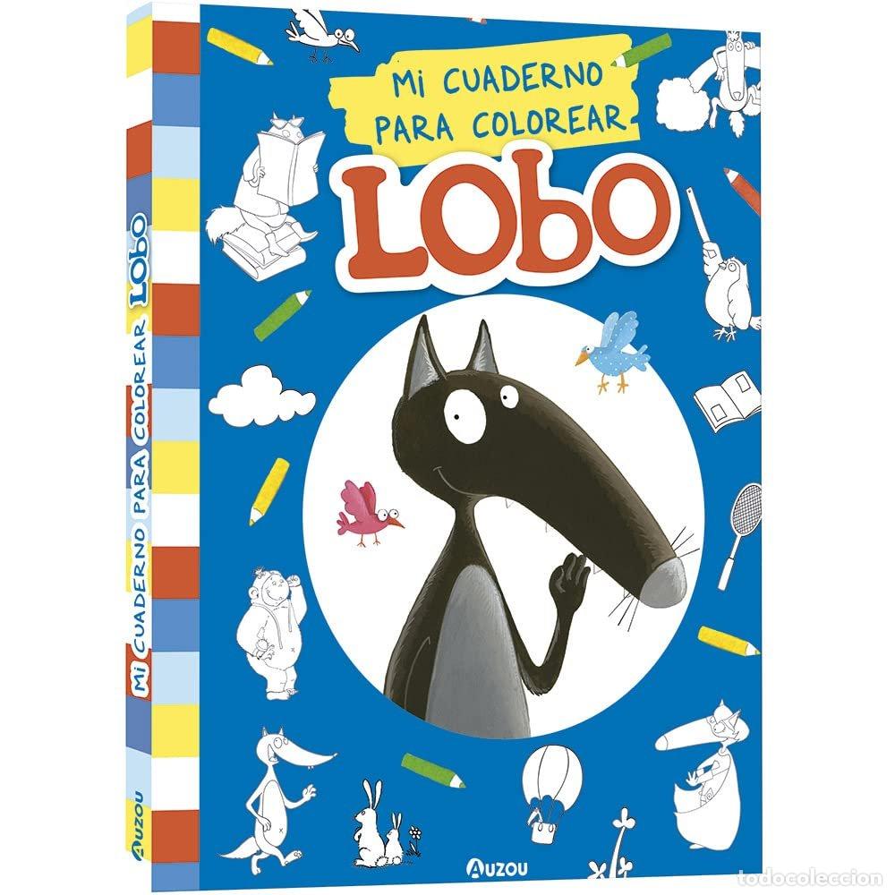 B&uuml;cher: MI CUADERNO PARA COLOREAR LOBO - LALLEMAND, ORIANNE
