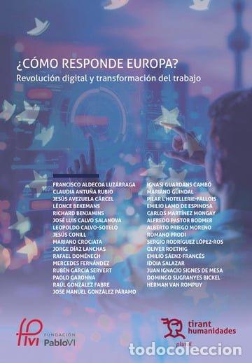 Libros: COMO RESPONDE EUROPA REVOLUCION DIGITAL Y TRANSFORMACION DEL - SUGRANYES BICKEL, DOMINGO