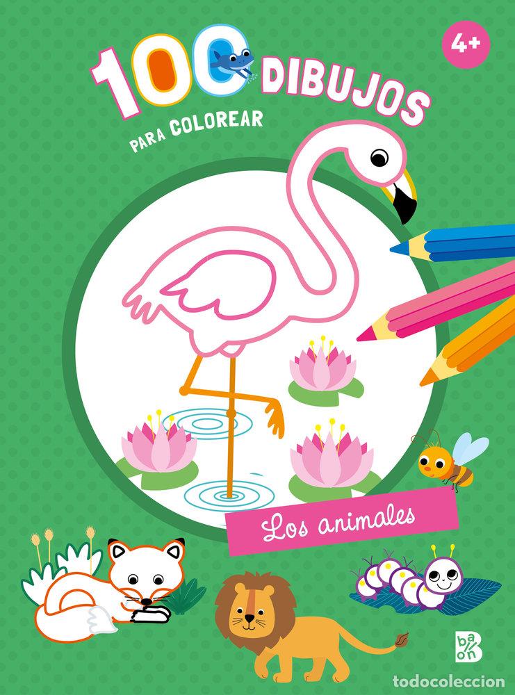 Libros: 100 DIBUJOS PARA COLOREAR LOS ANIMALES - AA.VV.