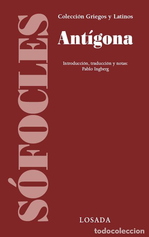 Libros: ANTIGONA - SOFOCLES.