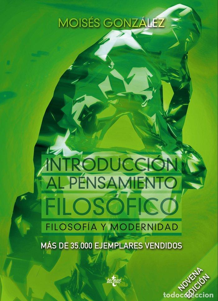 Libros: INTRODUCCION AL PENSAMIENTO FILOSOFICO - GONZALEZ, MOISES