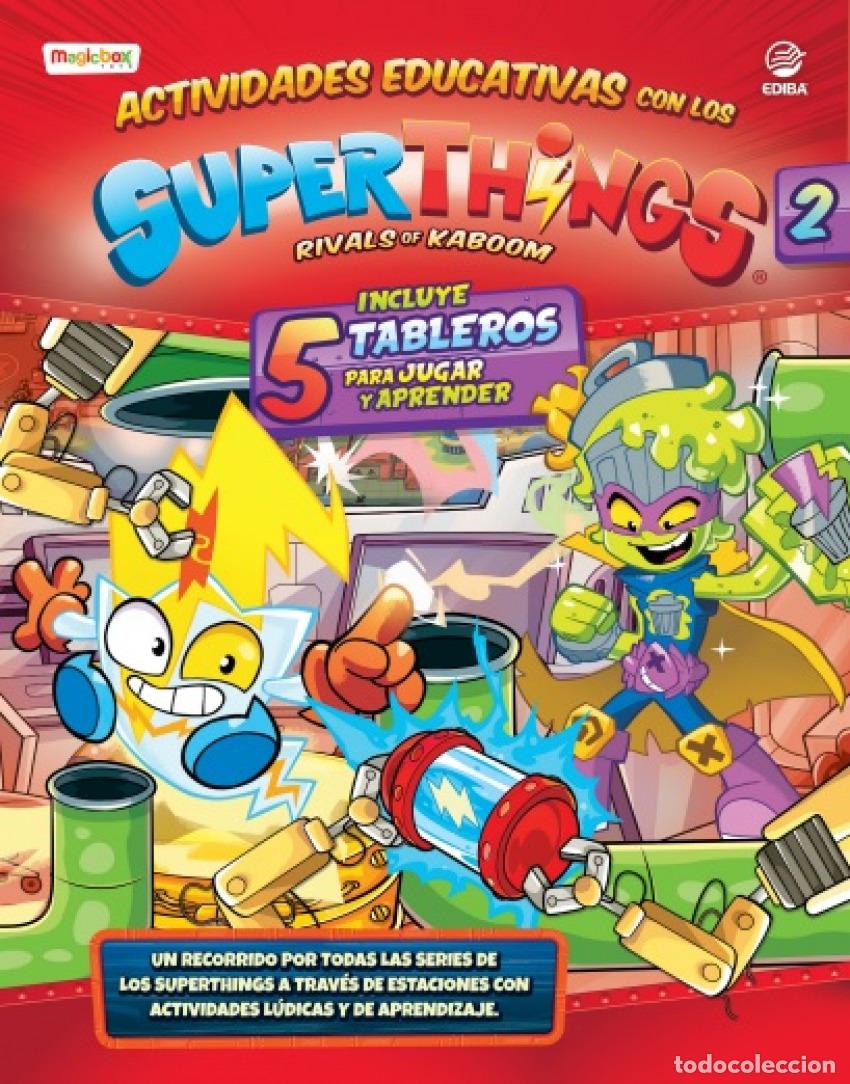 Livres: ACTIVIDADES EDUCATIVAS CON LOS SUPERTHINGS - KAZOOM KIDS - EDIBA