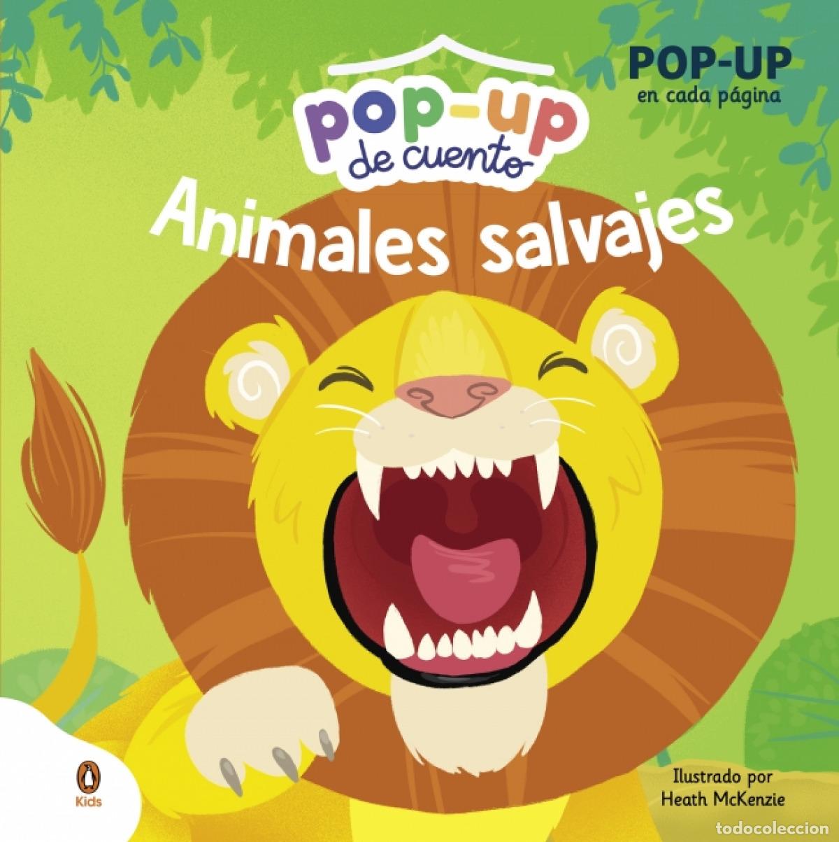 Livros: ANIMALES SALVAJES (POP-UP DE CUENTO) - Varios autores