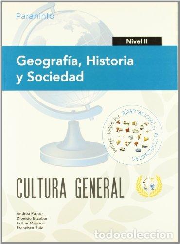 books: GEOGRAFIA HISTORIA Y SOCIEDAD NIVEL II CULTURA GENERAL - PASTOR, ANDREA