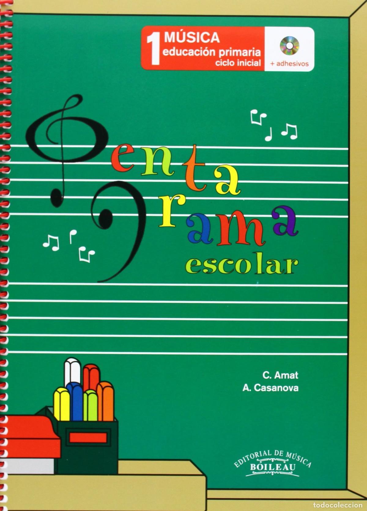 Livres: PENTAGRAMA ESCOLAR 1 CICLO INICIAL - Amat, C