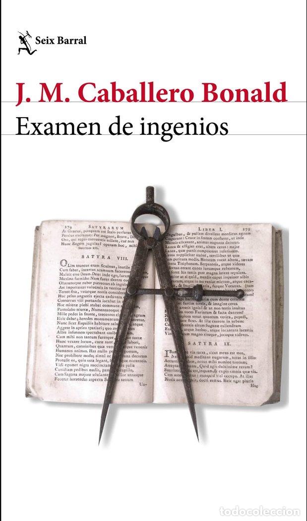Libri: EXAMEN DE INGENIOS - CABALLERO BONALD, JOSE MANUEL