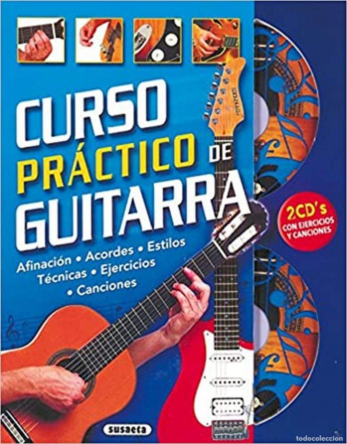Livres: CURSO PR&Aacute;CTICO DE GUITARRA CON 2 CD - Susaeta, Equipo