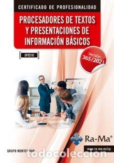 Livros: UF0510 PROCESADORES DE TEXTOS Y PRESENTACIONES DE INFORMAC - GRUPO MONTEPINAR