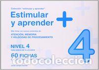 B&uuml;cher: ESTIMULAR Y APRENDER NIVEL 4 NI&Ntilde;OS 11 A 16 A&Ntilde;OS ATENCIO - JARQUE GARCIA, JESUS