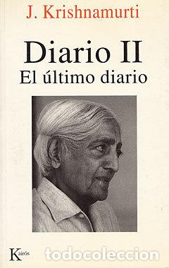Livros: DIARIO II KRISHNAMURTI - KRISHNAMURTI, J.