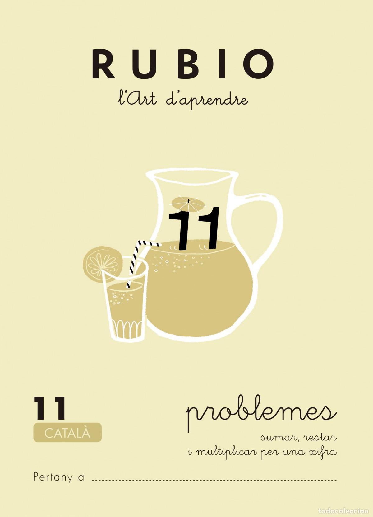Livres: RUBIO L'ART D'APRENDRE. PROBLEMES 11 - Rubio Polo, Enrique