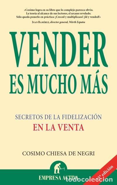 Livres: VENDER ES MUCHO MAS - CHIESA DE NEGRI, COSIMO