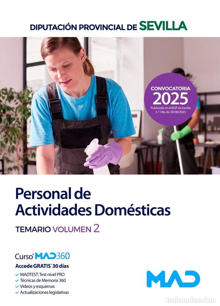 B&uuml;cher: PERSONAL ACTIVIDAD DOMESTICA TEMARIO 2 DIPUTACION PROVINCIA - AA.VV
