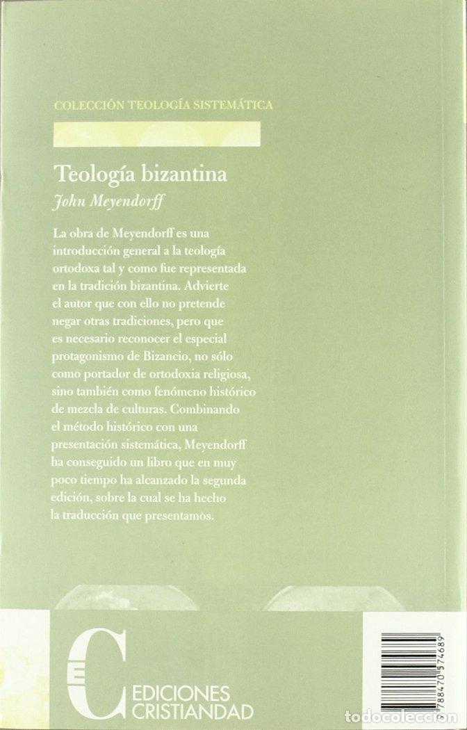 Livres: TEOLOGIA BIZANTINA - MEYENDORFF, JOHN